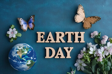 earth day letter design