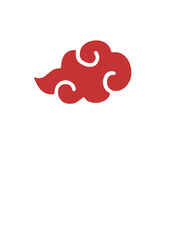 Naruto Cloud SVG Design – Iconic Anime-Inspired Artwork for T-Shirts, Posters, Stickers, and Personalized Gifts