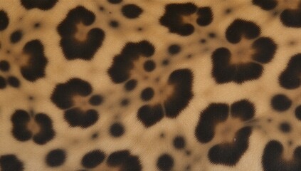 Obraz premium Detailed close-up of intricate leopard fur patterns for use as a textured element