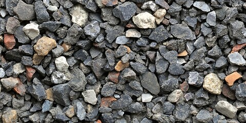 Gray gravel texture background