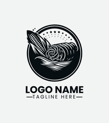 Corned Beef Logo illustrasi