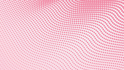Pastel pink with halftone dot abstract background for backdrop