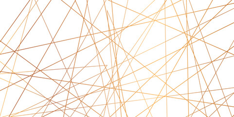 Obraz premium Abstract golden minimal futuristic concept line background. abstract triangle patterns lines shape modern Geometry style shine and layer element vector for presentation background template.. 