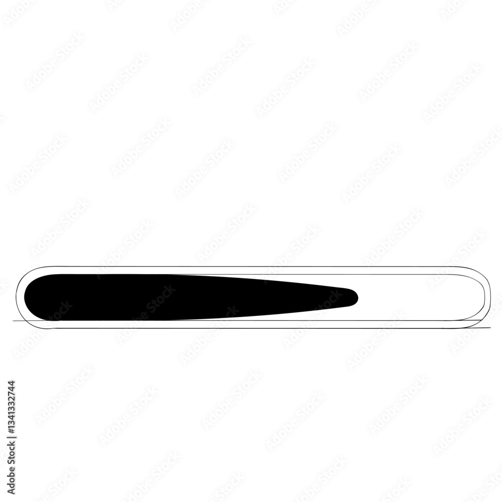 Poster continuous line drawing doodle loading icons. load. load vector icons isolated. loading vector icon.