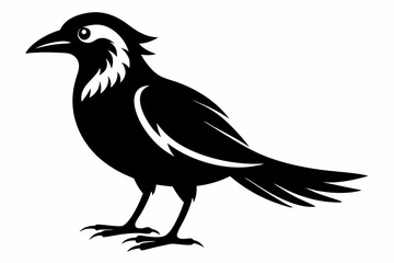 Fototapeta premium bird line art silhouette vector illustration