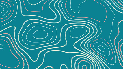 abstract wavy background. topographic contour background. contour lines background. Topographic map contour background.