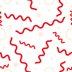 festive holiday pattern with colorful сonfetti