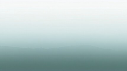 Fototapeta premium Misty Mountain Range: A Serene Landscape Painting