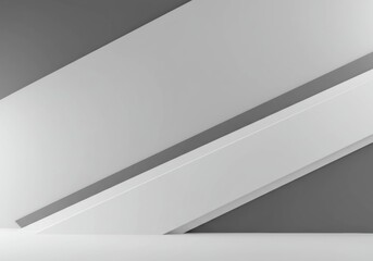 A minimalist composition with geometric shapes in a monochromatic palette. The image evokes a sense of modern design and abstract beauty.