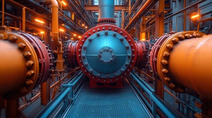 Industrial Powerhouse: A Glimpse into the Heart of Modern Manufacturing