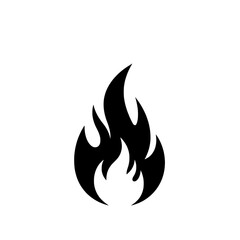 Fiery Emblem: A simple yet bold graphic depiction of fire, with stylized flames rising upwards, conveys energy, intensity, and the destructive power of flames.