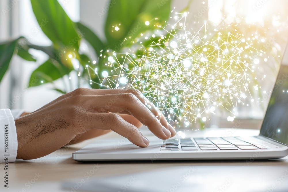 Poster digitization and digitalization of business processes and data are key components of a digital trans