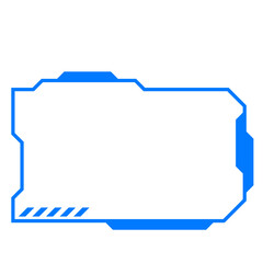 Frame Futuristic Tech Line