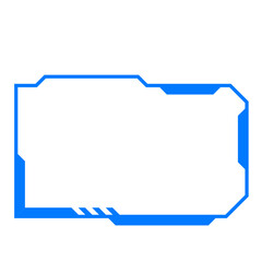 Frame Futuristic Tech Line