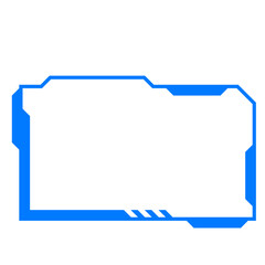 Frame Futuristic Tech Line