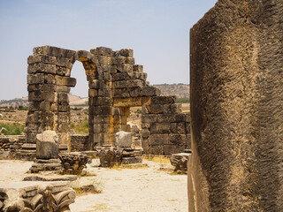 Volubilis Berber-Roman City Ruins - Morocco