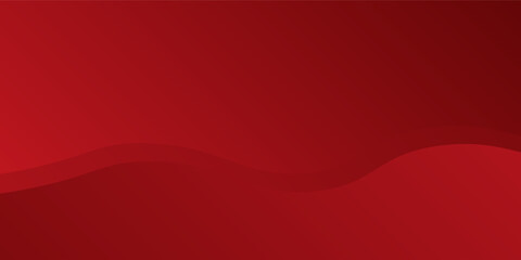 Simple red abstract background with dynamic shapes composition design
