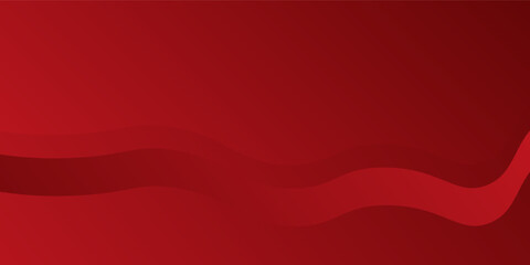 Simple red abstract background with dynamic shapes composition design simple