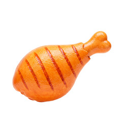 delicious roasted fried chicken thigh