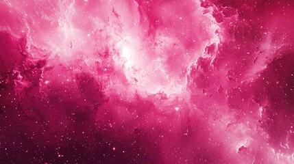 Obraz premium abstract representations of celestial events in pink.