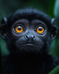 Obraz premium spider monkey like black panther