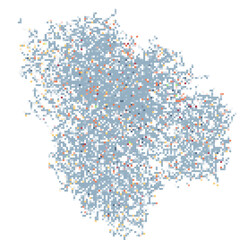 Macromolecule pixel art