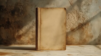 booklet mockup on a modern minimalist background, jpeg