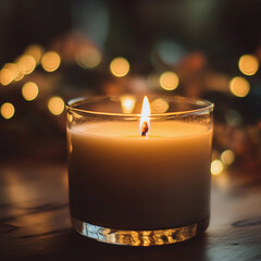 christmas candle light