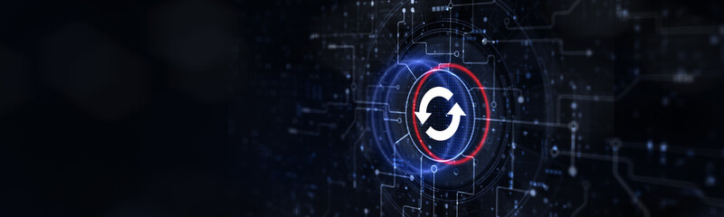 Update Software Concept: Ensuring System Efficiency Through Regular Software Updates.