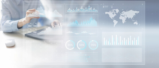 Data Analytics and Business Performance Metrics Visualization.