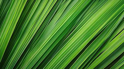 Vibrant green leaf texture in close-up, showcasing nature's organic beauty and intricate details