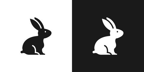 Not tested on animals. Sticker or label for product packaging. Cruelty free icon with rabbit. No animal products inside a product. Vector