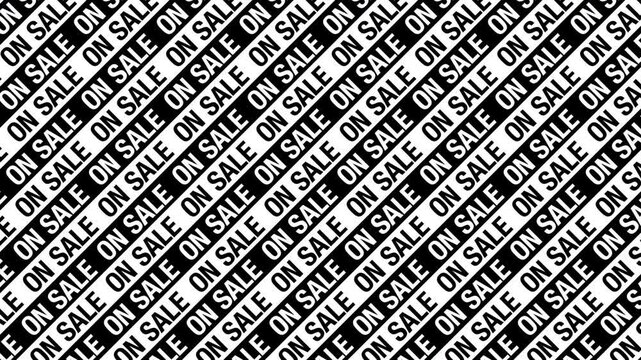 ON SALEの文字 斜めにループ移動,モノクロ,ストライプ,モノグラム,ファッション,買い物,
ON SALE letters diagonal loop move,monochrome,stripe,monogram,fashion,shopping