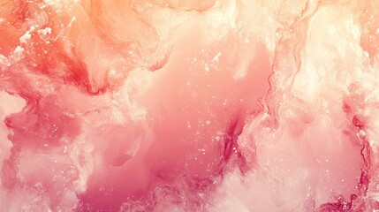 Fototapeta premium Abstract Orange Pink Watercolor Background Texture