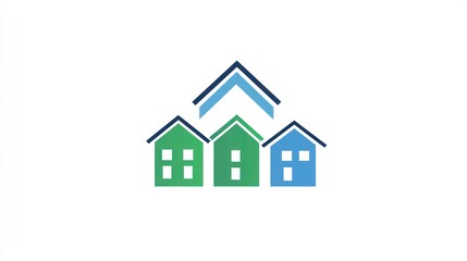 Housing Logo, Growth, Community, City