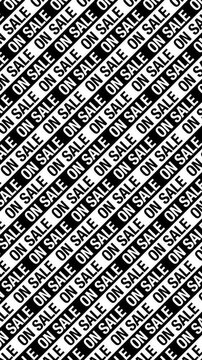 ON SALEの文字 斜めにループ移動,モノクロ,ストライプ,モノグラム,ファッション,買い物,縦型,
ON SALE letters diagonal loop move,monochrome,stripe,monogram,fashion,shopping,vertical