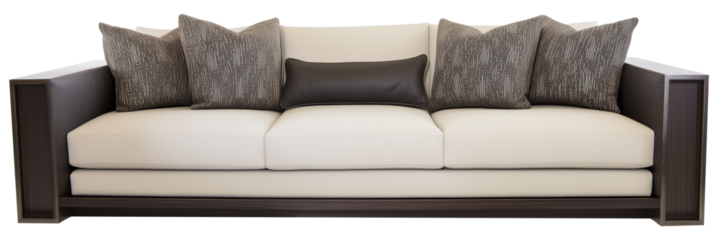 sofa isolated on transparent background