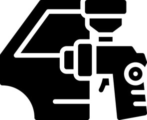 Car repaint icon