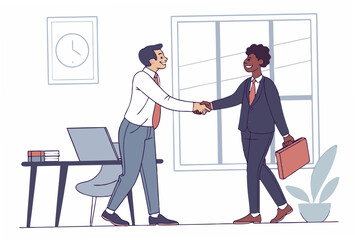 Obraz premium business people meeting