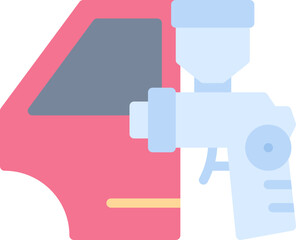 Car repaint icon