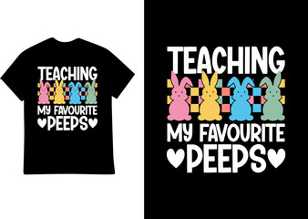 Easter sunday t shirt design templete