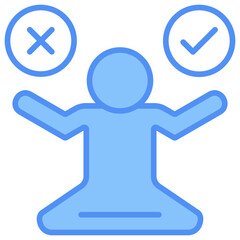 Obraz premium Decision Making Icon