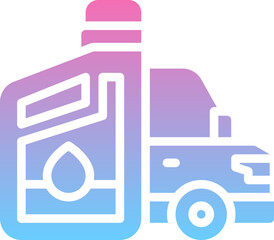 Car oil icon