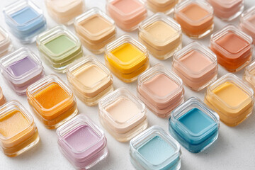 Close-up of water droplets on skincare