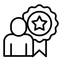 Excellence  Icon Element For Design	