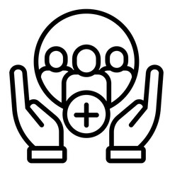 Positive Culture  Icon Element For Design	