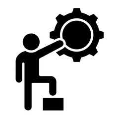 Leadership  Icon Element For Design	