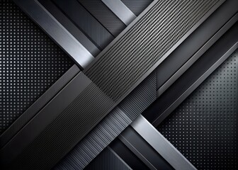 Obraz premium Luxury abstract dark blue overlap rectangle layer background