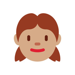 Girl with Pigtails
