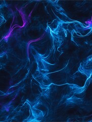 Obraz premium Celestial Veil: This image presents a swirling nebula in a breathtaking display of cosmic artistry, with vivid blue and purple hues dancing against a backdrop of deep space.